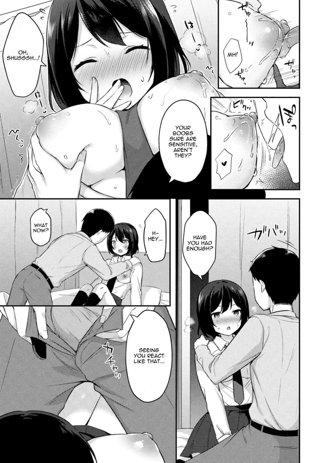 Hentai Manga Comic-Little Sister Temptation #6 I Can't Say No to Him Because He's My Brother!-Read-5